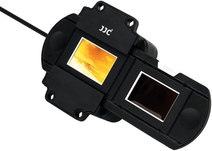 JJC Slide Mount Holder for 35mm Compatible with Film Scanners Copying Equipment, Holds 2 Negative Frames On Digitizing Adapter Set - Image 3