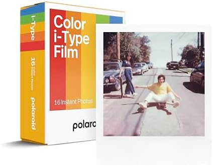 Polaroid Color Film for I-Type Double Pack, 16 Color Instant Photos (6009) by Polaroid