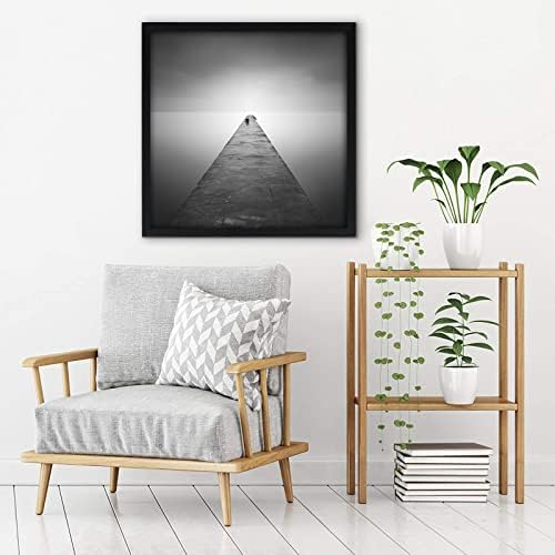 Americanflat 30x30 Poster Frame - Engineered Wood - Black - Image 4