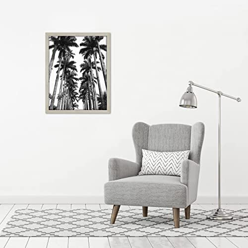 Americanflat 22x28 Poster Frame - Gray Engineered Wood with Polished Plexiglass - Wide Picture Frame for Vertical or Horizontal Wall Display - Epic Collection - Gray - Image 5