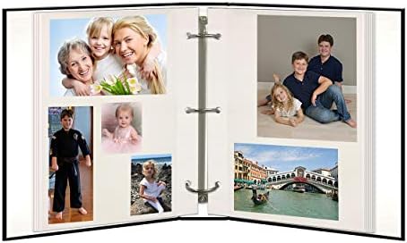 Pioneer Photo Albums TR-100/BK Magnetic 3-Ring 100 Page Photo Album, Black - Image 3