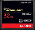 SANDISK 32GB Extreme PRO CompactFlash Memory Card, UDMA 7 by Unknown