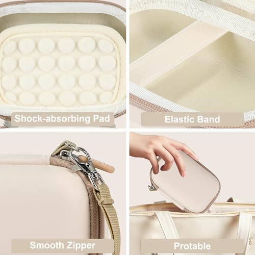 Leayjeen Small Camera Case for Canon PowerShot ELPH/IXUS - White - Image 4