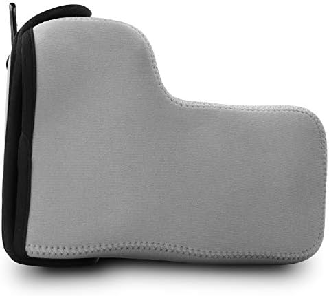 MegaGear MG1532 Nikon Coolpix P1000 Ultra Light Neoprene Camera Case - Gray, Compact - Image 4