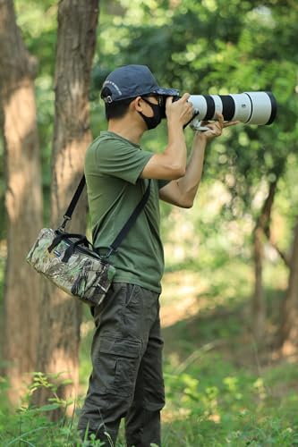 Rolanpro Portable Hand-held Storage Bag for Nikon Z180-600,for Nikon Z 600mm f6.3, for Canon RF 200-800, Long Lens Camera Bag for Sony 200-600, for Sigma 150-600mm etc-#5 Jungle Waterproof - Image 3