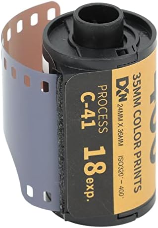 35mm Wide Exposure Latitude HD Camera Color Film for 135 Cameras, Fine Grain Quality for Low Light Shots, ISO 320‑400 Degrees, Plastic Material, 1 Roll + Storage Case (18 Sheet) - Image 3