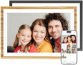 Dragon Touch 10.1'' WiFi Digital Picture Frame with Dual Swappable Snap Frames – 1280×800 HD IPS Touch Screen, Auto-Rotate, Instantly Share Photos/Videos via Free App, Gift for Birthday, Wedding, Mom by DragonTouch