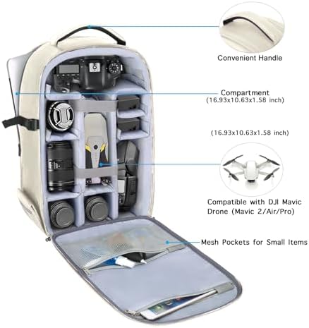 MOSISO Camera Backpack, DSLR/SLR/Mirrorless Photography Camera Bag - Image 2