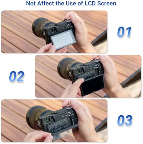 JJC 2-Pack FDA-EP10 Eyecup Eyepiece for Sony A6300 A6100 A6000 Cameras - Image 5
