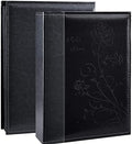 Artmag Photo Album 4x6 300 Photos, Extra Large Capacity Leather Cover Wedding Family Photo Albums Holds 300 Horizontal 4x6 Photos(Black) by Artmag