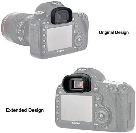 JJC Eg Eyecup Viewfinder for Canon 5D Mark IV III II 7D Mark II, 2-Type - Image 5