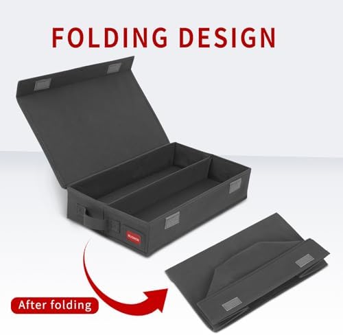 NUSWOR Cassette Tape Storage Box -Audio Cassette Holder 3Pack – Grey - Image 5