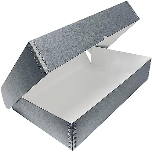 Lineco, 10x15 Clamshell Archival Folio Storage Box, 3" Deep by Lineco