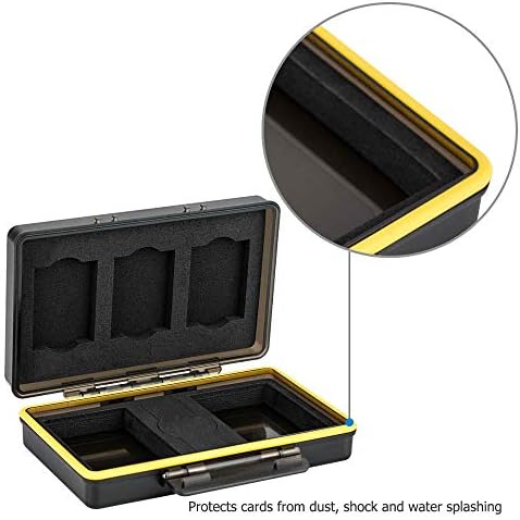 JJC Camera Battery Case Holder for 2 x EN-EL15 EN-EL14 Batteires & 3 XQD - Image 5