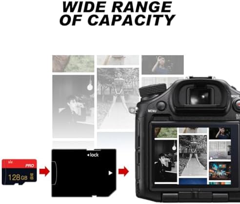 2 Pack Micro sd Card 128GB Class 10 with Adapter High Speed Memory Card for Tablet, Drone - Image 5