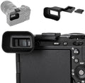 Extended A7CII A7CR Eyecup with Cold Shoe Mount & Hot Shoe Cap(Not for A7C) by Kiorafoto