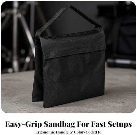 Empty Photography Sandbag, Black - Image 7