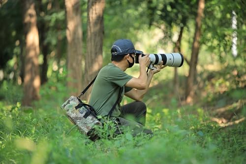 Rolanpro Portable Hand-held Storage Bag for Nikon Z180-600,for Nikon Z 600mm f6.3, for Canon RF 200-800, Long Lens Camera Bag for Sony 200-600, for Sigma 150-600mm etc-#5 Jungle Waterproof - Image 7