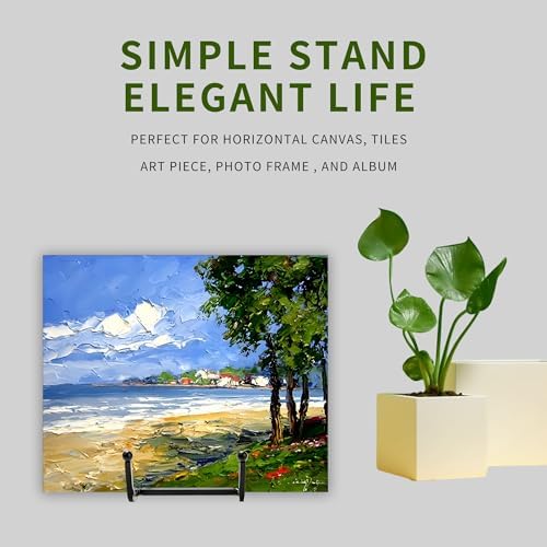 18 pcs 4.5in Plate Stands for Display,Metal Plate Holders Display Stands Can Be Used for Picture Stand,Book Stands for Display,Plate Display Stands,Easel,Photo Frame Stands,Plaque Stands,Desktop Stand - Image 3