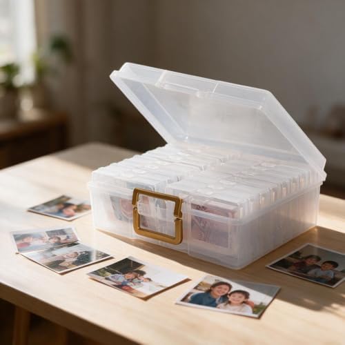 novelinks Photo Storage Box and 16 Inner 4" x 6" Photo Storage Containers - Image 6