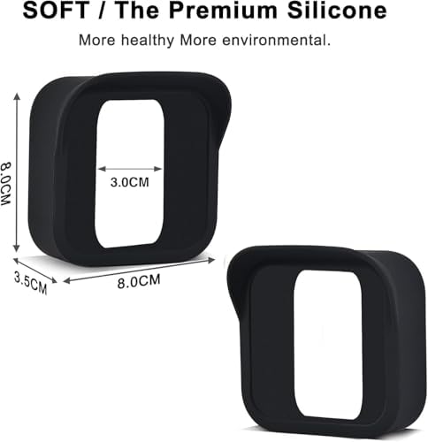 Silicone Cover Case for All-NEW Blink (3rd Gen), 3 Pack Weather Resistant Protective Cover Cover for Blink Indoor Outdoor Home Security Camera (Black) - Image 4