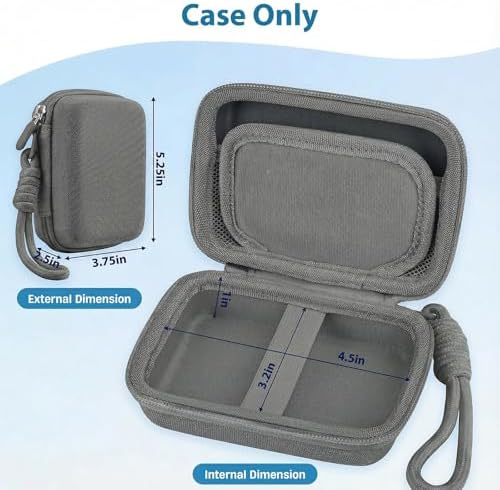 Digital Camera Case for Kodak PIXPRO FZ55/FZ45/CAMKORY, Dark Gray - Image 4