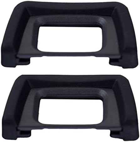 [2 Pack] DK-24 Viewfinder Eyepiece Eyecup Eye Cup Rubbe for Nikon D5000 D5100 D3000 D3100 Camera by Shenligod