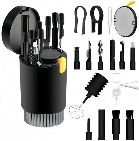 20-in-1 Laptop Phone Screen Earbud Cleaning Kit, Keyboard Cleaner Kit by LBSC