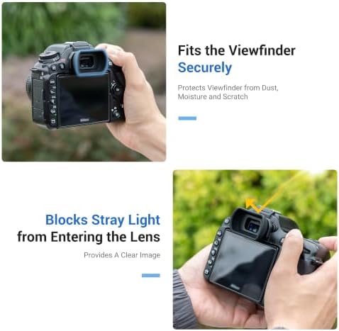 Long Viewfinder Eyecup Eyepiece for Nikon D750 D780 D7500 D7200 D3500 D3400 - Image 3