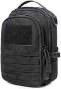 Azarxis Molle Pouches, Tactical Compact EDC Small Utility Pouch Waist Bags Sundries Storage Admin Organize Gear Gadget for Military Backpack by DesignedforOutdoorSports