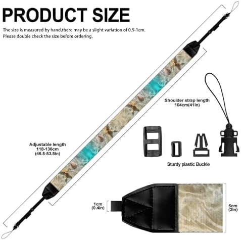 GLENLCWE Camera Strap, Camera Strap for Photographers Neck Strap Replacement Fit Most Cameras - Image 6