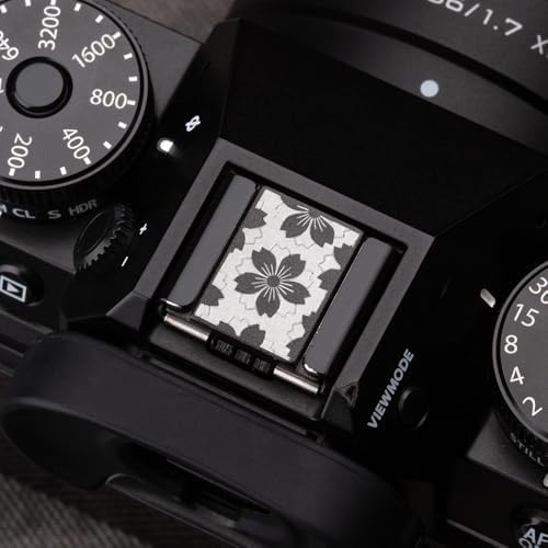Camera Metal Hot Shoe Cover Shutter Buttons Protector for Fuji X100VI X100V X-T4 X-T3 XPRO3 XPRO2 for ZF Z5 Z6 Z6II (Black-Hot Shoe Cover) - Image 5