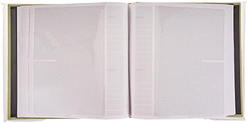 Fabric Frame Cover Photo Album 200 Pockets Hold 4x6 Photos, Sage Green (Pack of 4) - Image 3