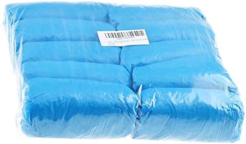 Dssiy 100 Pack Disposable Hygienic Boot & Shoe Covers 100 pack(50 Pairs)|Waterproof Slip Resistant Non-Slip, Durable for Construction, Workplace, Indoor Carpet Floor Protection,One Size Fits Most Blue - Image 2