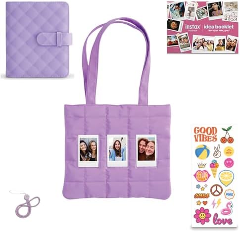 FUJIFILM INSTAX Mini 12 Holiday Bundle 2025 | Lilac Purple - Image 4