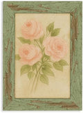 puthiac 4x6 Rustic Farmhouse Picture Frame, Weathered Green, 1 Pack by PUTHIAC