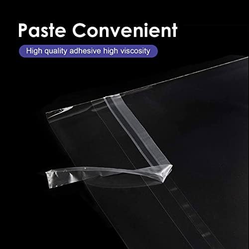 25 Pack Acid Free Crystal Sealed Clear Bags for 11x17 Art Prints, Photos - Image 5