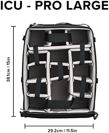 f-stop – Large Pro Internal Camera Unit (ICU) Pack Insert for DSLR, Mirrorless, Lenses - Photographer Carry and Storage - Image 5