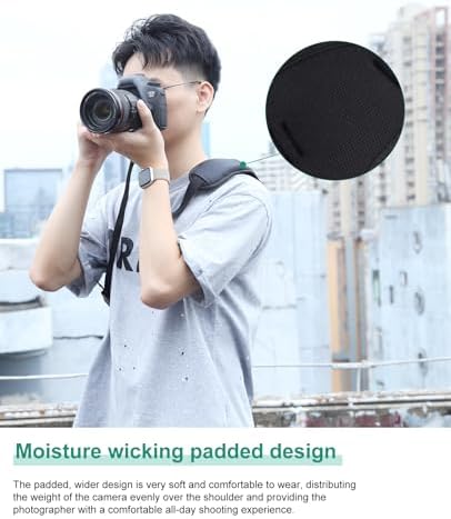 PULUZ Camera Shoulder Strap with Quick Release and Anti-Slip Soft Pad, Adjustable Camera Sling Strap for Photographers - Image 7