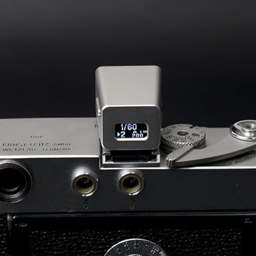Photography Light Meter, Camera Light Meter, with Cold Shoe Mount & OLED Screen, 30° Reflective Metering, Real-time Metering and One-Button Metering, Compatible with Various Cameras - Image 5