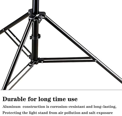 Godox 149 Inches Heavy Duty Aluminum Photography Light Tripod Stand for Aputure Ls60W 300D II Godox SL-60W SL-150II FV150 FV200 AD300PRO AD400PRO Studio Photography Lighting - Image 6