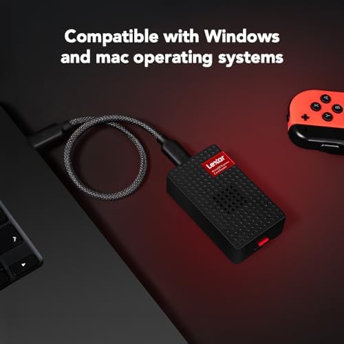 Lexar Play PRO Micro SD Express Card Reader, 900MB/s Read, USB 3.2 Gen 2 - Image 6