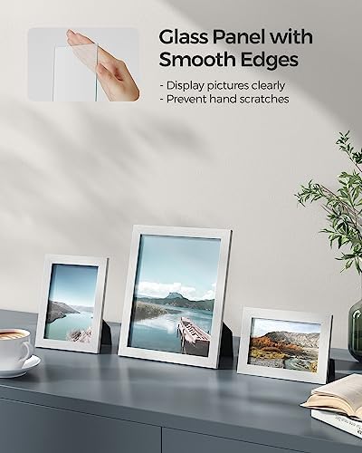 SONGMICS Collage Picture Frames, Set of 10, MDF, Glass, Paper - Image 6