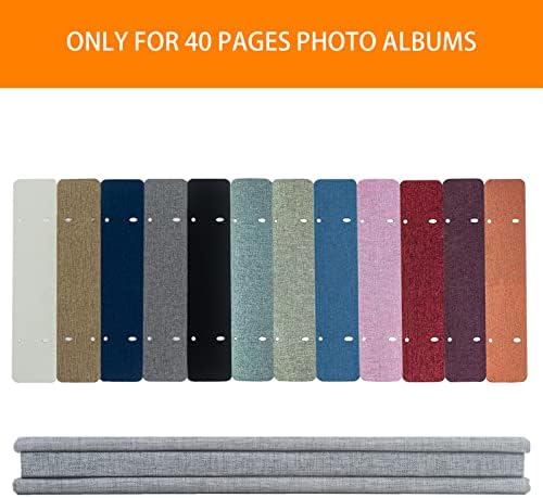 Photo Album Refill Pages for Self Adhesive Scrapbook 20 Pages, 13.2x12.8 - Image 3