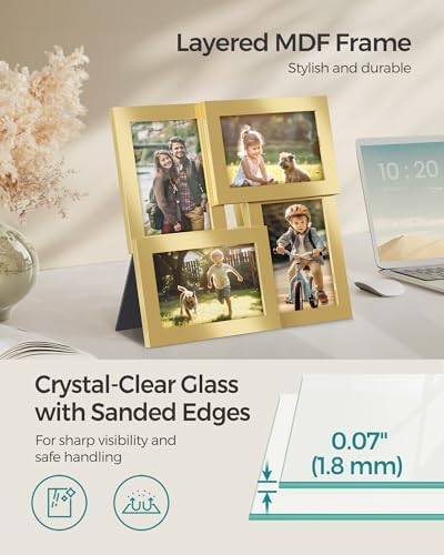 SONGMICS Picture Frames Collage Wall Decor, No Assembly Required - Image 3