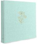 Holoary Photo Album 4x6 500 Photos 5 Pictures Per Page, 500 Pockets 4”x6” Picture Album, Linen Fabric Cover Big Picture Book for Photos, 4x6 Photo Albums for Family Weddings Travel Memories(Green) by Holoary