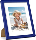 Vittanly 8.5x11 Picture Frame Made of Solid Wood, Royal Blue by Vittanly