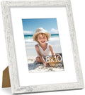 Vittanly 8x10 Picture Frame Made of Solid Wood for Wall or Tabletop by Vittanly