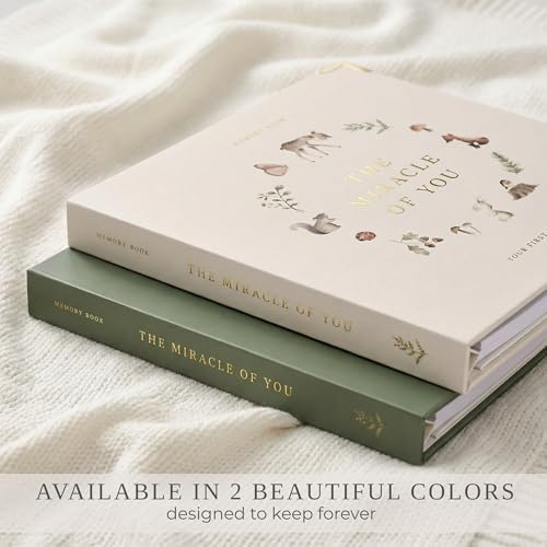 Keepsake Baby Memory Book for Boys and Girls - Timeless First 5 Year Book - Image 5