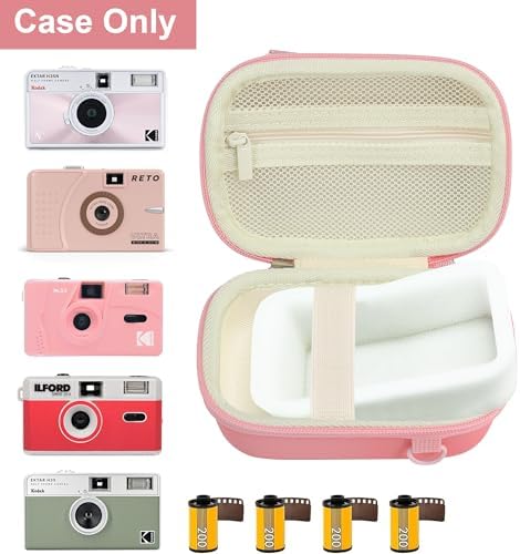 Leayjeen Hard EVA Case for KODAK EKTAR H35 H35N Film Camera - Pink - Image 2